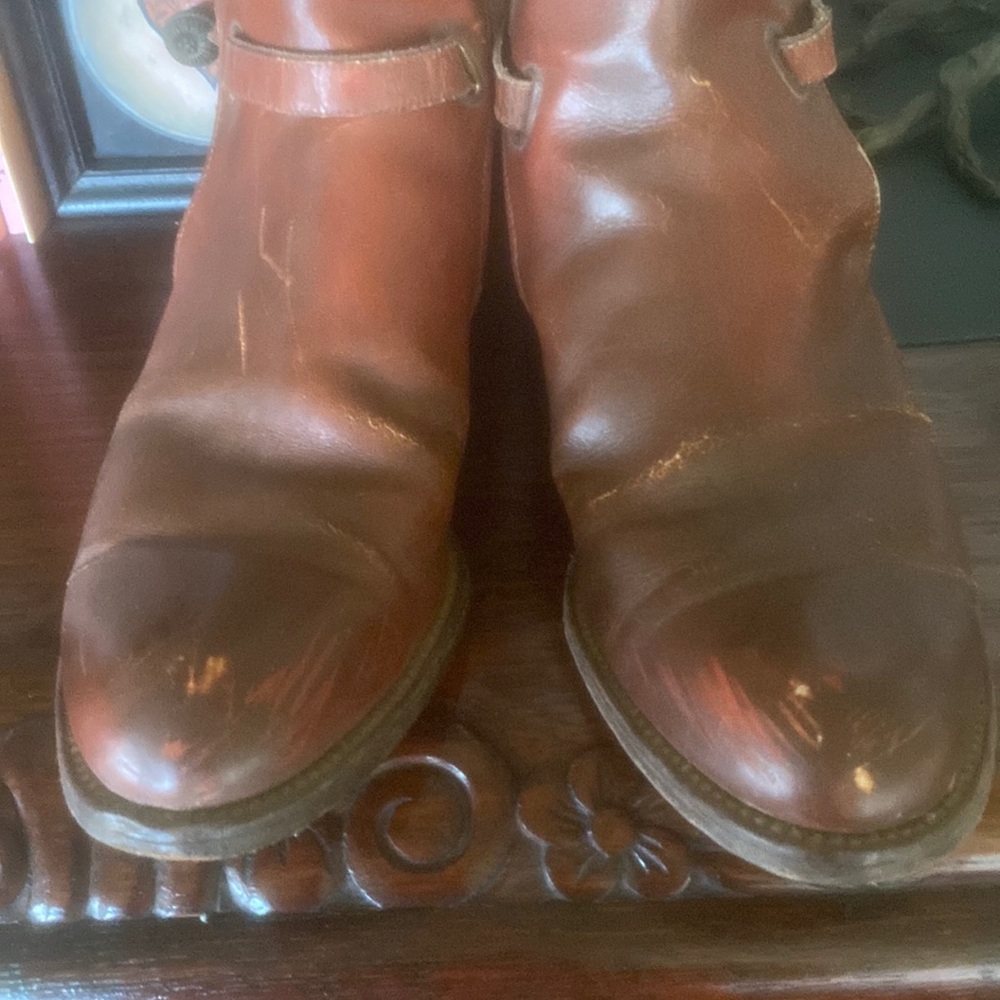 Vintage Frye boots.